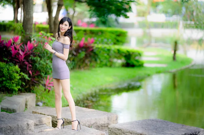 [Mzsock] NO.224 Bao Stockings and High Heels Beautiful Legs Outdoor Shot street photography#[79P]-35