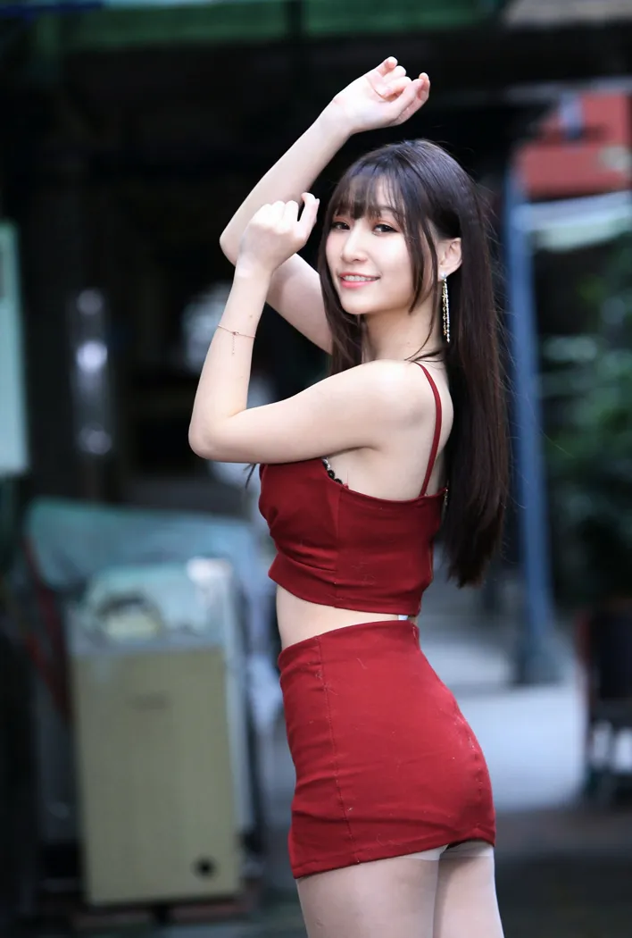 [Mzsock] NO.100 Zhang Yazhu tight skirt stockings high heels beautiful legs street photography#[64P]-61